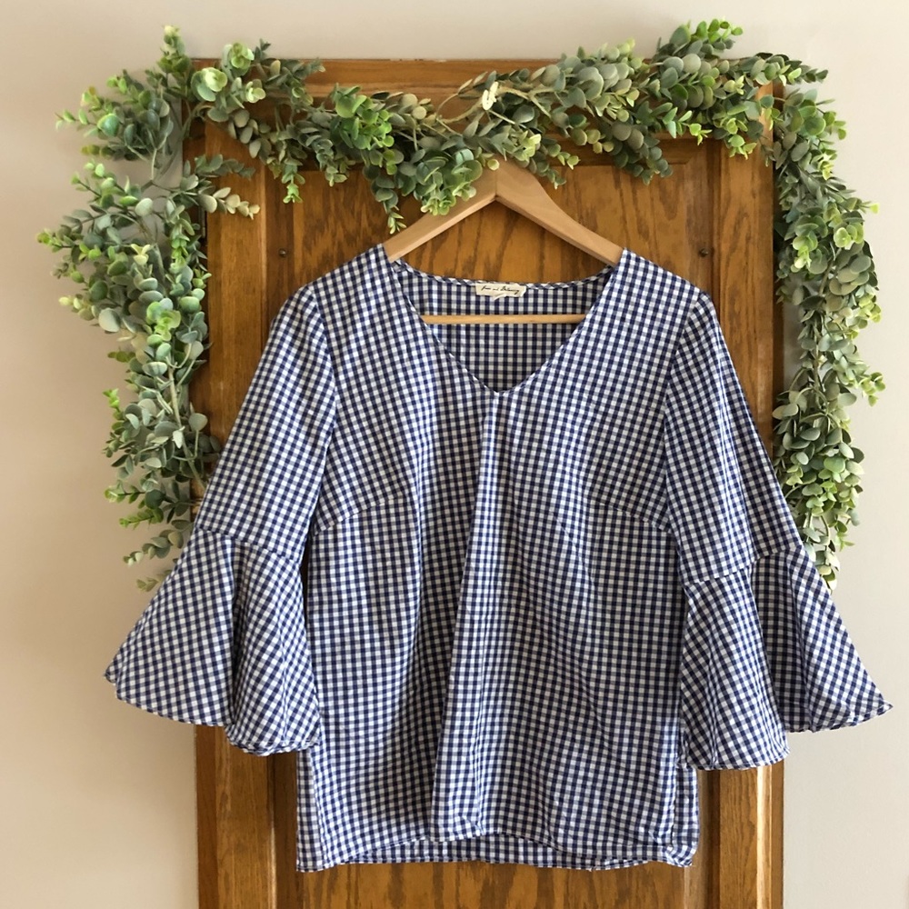 Plaid Blouse
